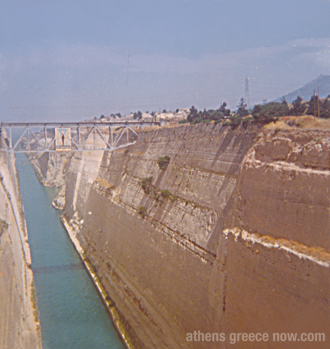 Corinth Canal Greece 1974