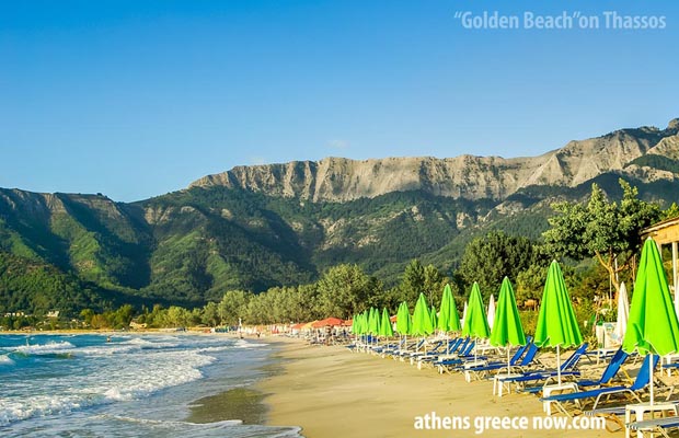 Thassos Island Greece - Golden Beach