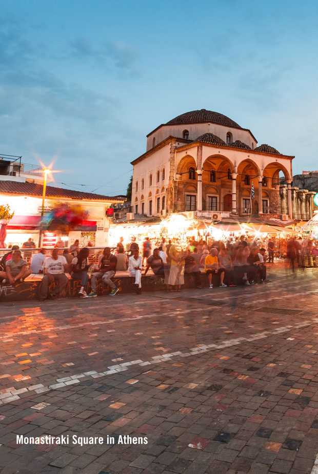 Monastiraki Square in Athens