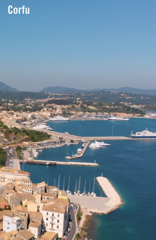 Corfu Island Port City