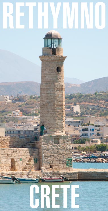 Rethymno Lighthouse on Crete