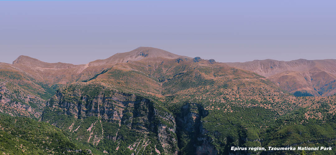 Mountain in the Epirus region, Tzoumerka National Park