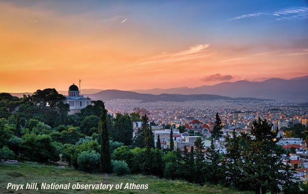 Pnyx hill, National observatory of Athens