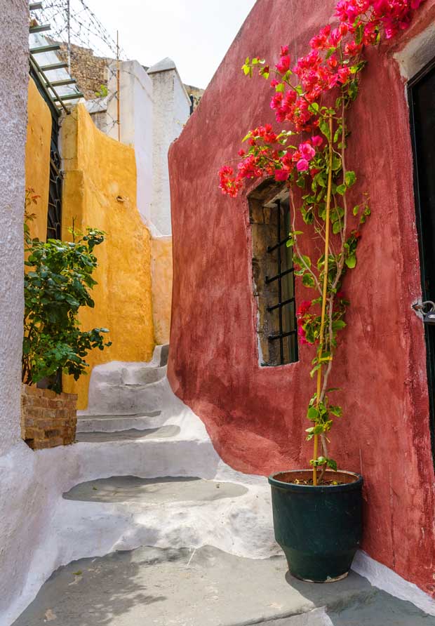 The colorful Plaka District