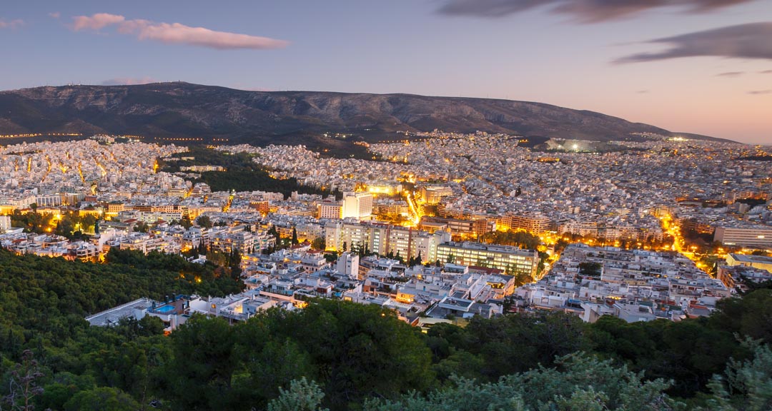 View of Athens from Lycabettus