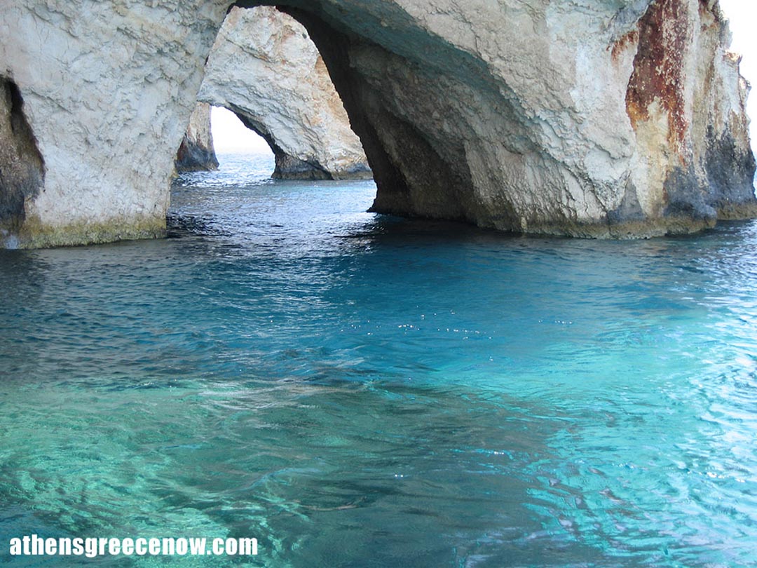 The Blue Caves of Greece 