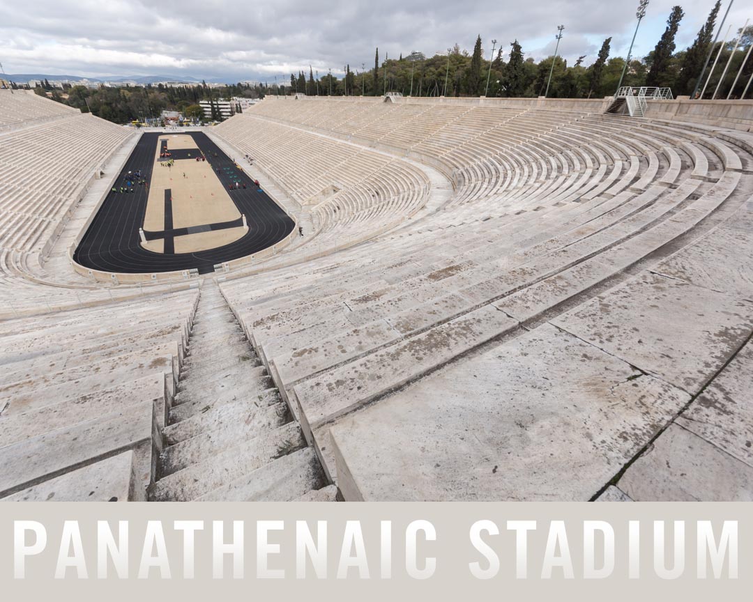 The Panathenaic Stadium in Athens Greece