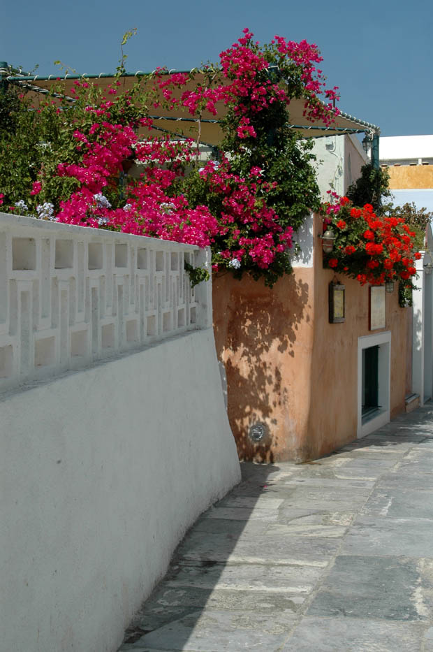 Greek island street