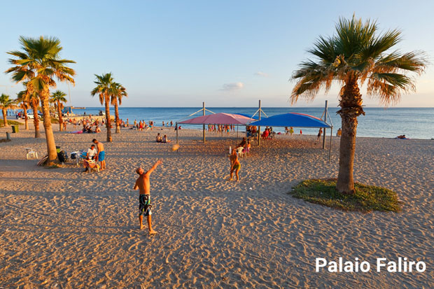 Palaio Faliro beach