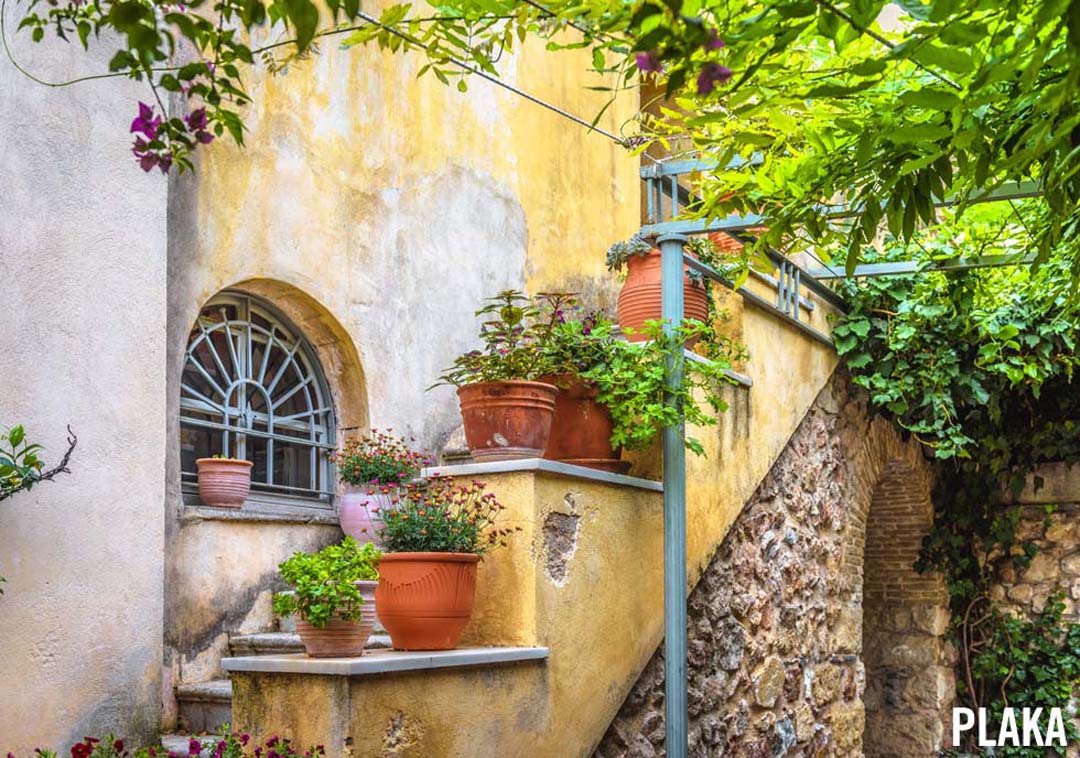 Plaka in Athens Greece