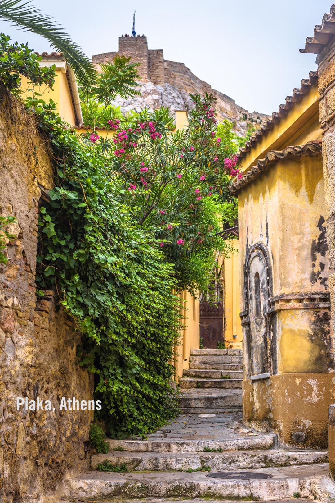 Plaka in Athens Greece