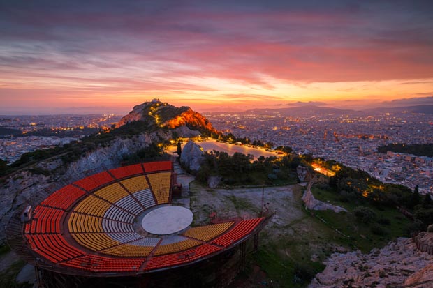 Lycabettus Amphitheatre in Athens