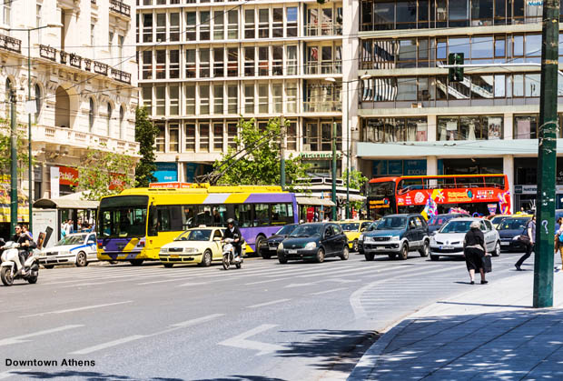 Downtown Athens Greece