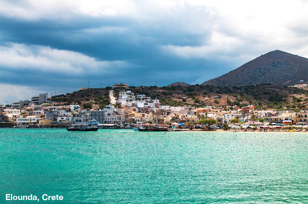 Elounda on Crete