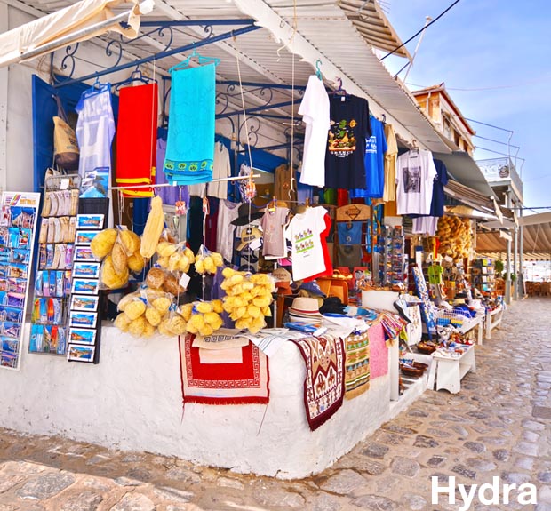 Souvenirs on Hydra Island