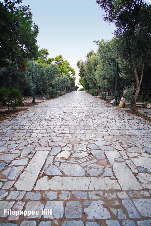 Fillopappou Hill in Athens