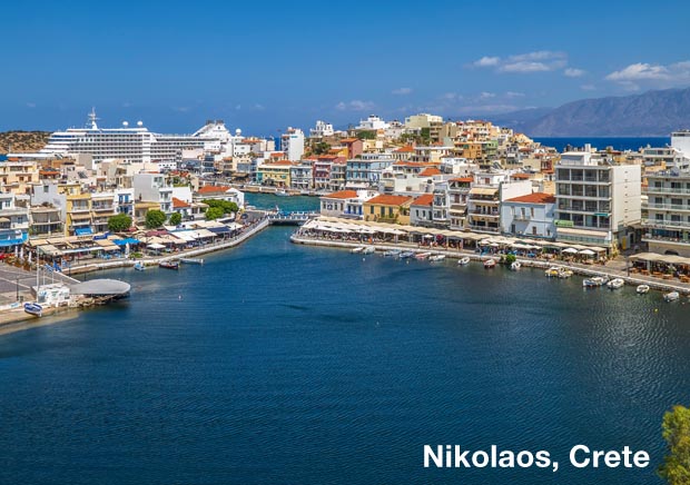 Port at Nikolaos Crete