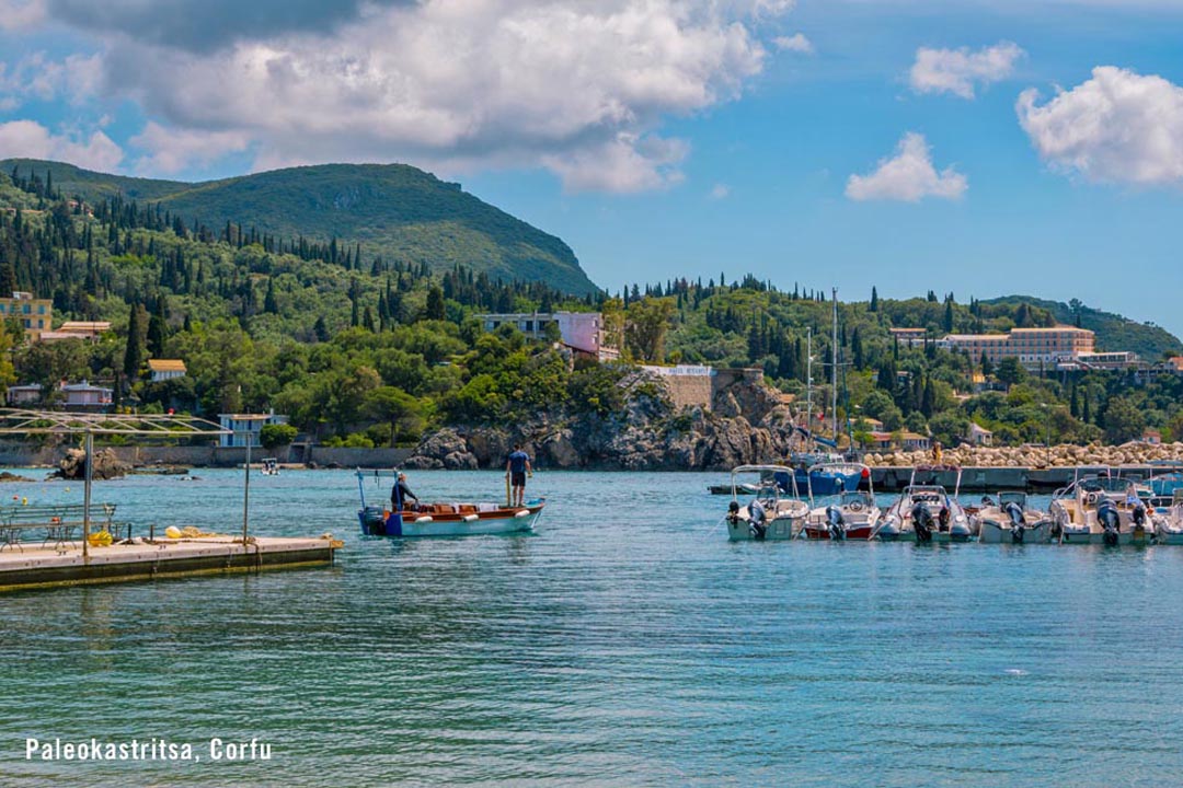 Paleokastritsa Corfu Greece