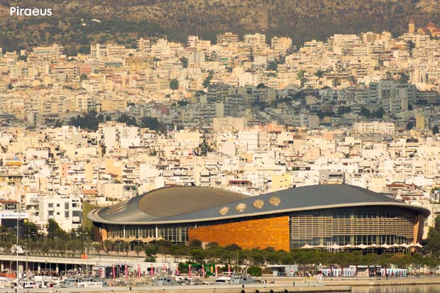 The martial arts Olympic stadium in Piraeus