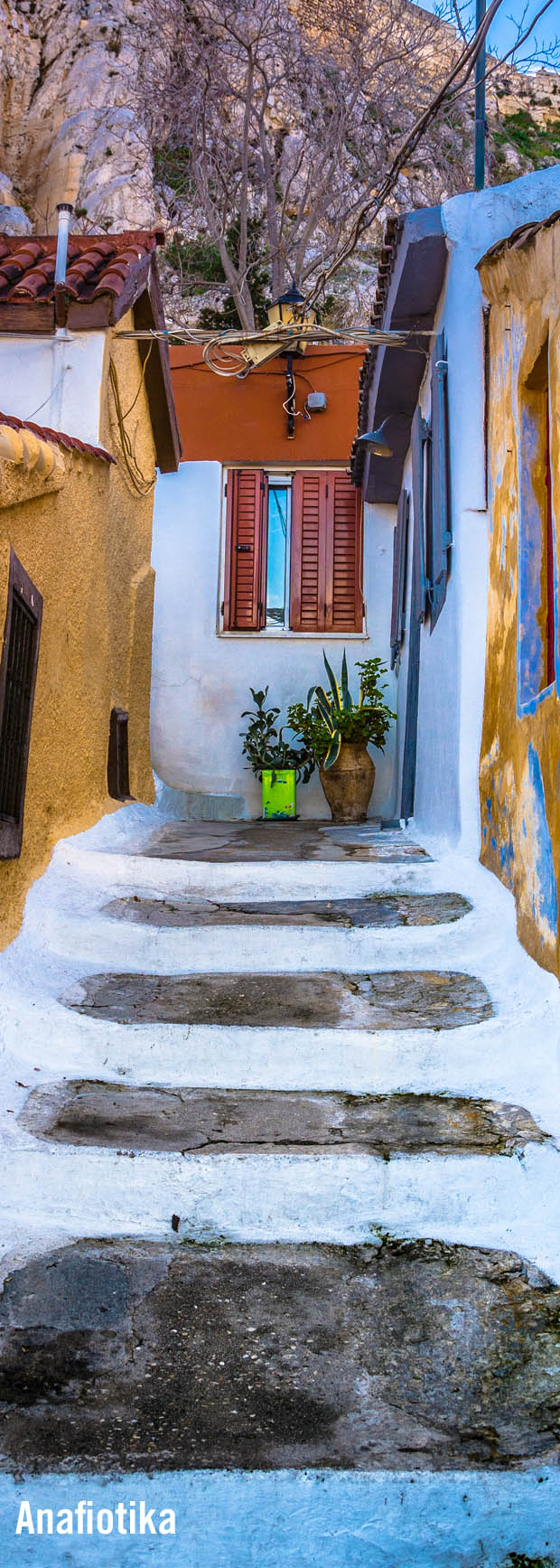 Anafiotika Athens Greece