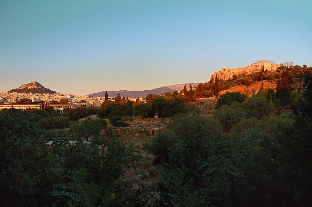 The ancient Agora in Athens