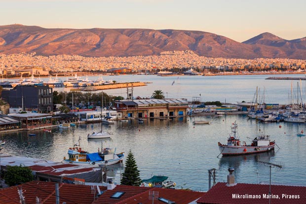 MikroLamino Marina Piraeus near Athens