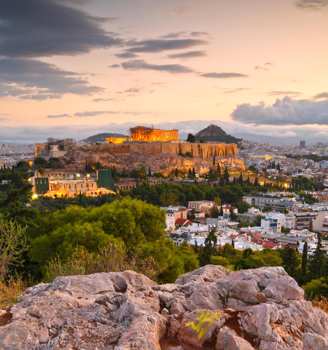 Dusk on Acropolis