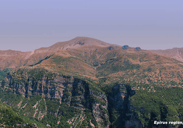 Mountain in the Epirus region, Tzoumerka National Park