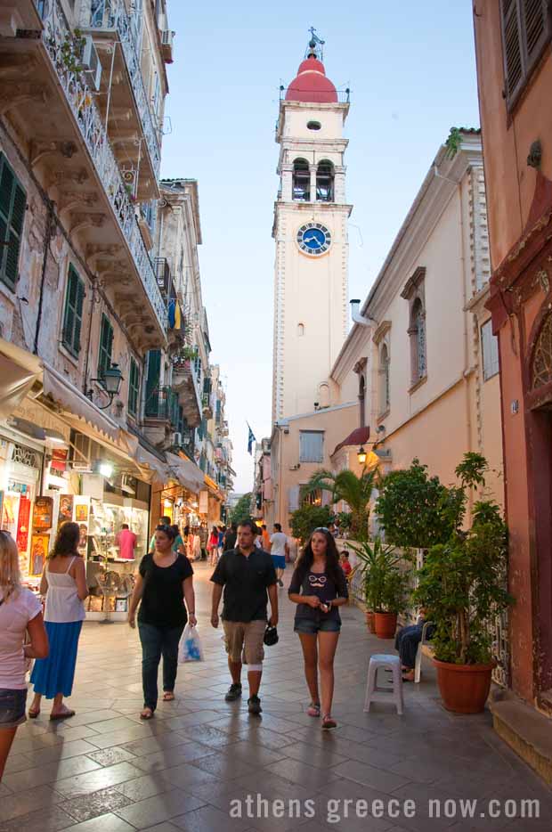 Shopping in Corfu