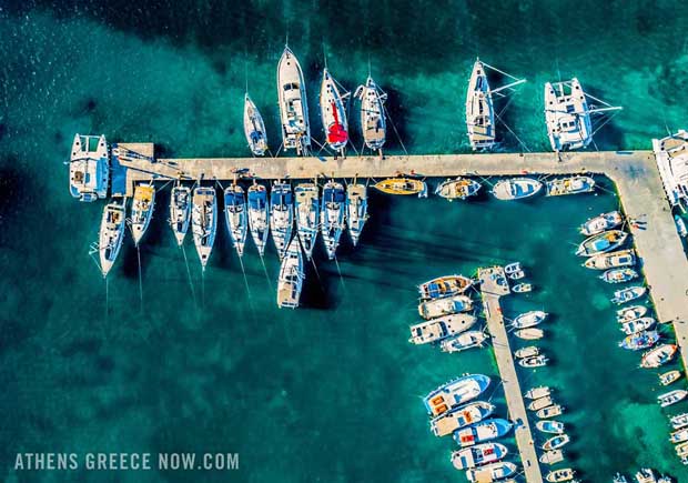 Paros sailboats