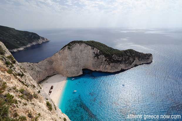 Zakynthos Beach called SHipwreck Beach