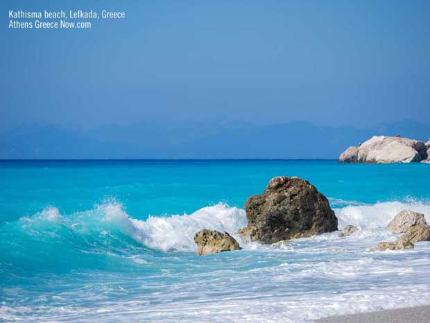 Kathisma Beach on Lefkada Island - Greece