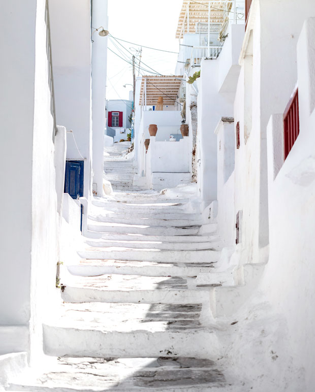 Naoussa Street Paros Greece