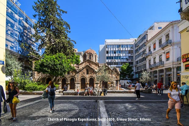 Church of Panagia Kapnikarea Athens Greece