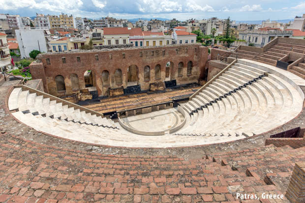 Patras Roman Odeon Theater Greece