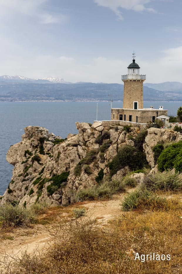 Melagavi lighthouse in Agrilaos
