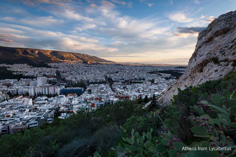 Athens from Lycabettus