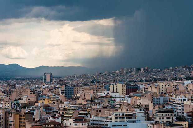 Athens Greece Rainfall