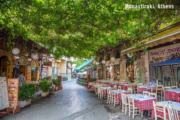 Monastiraki Tavern Athens Greece