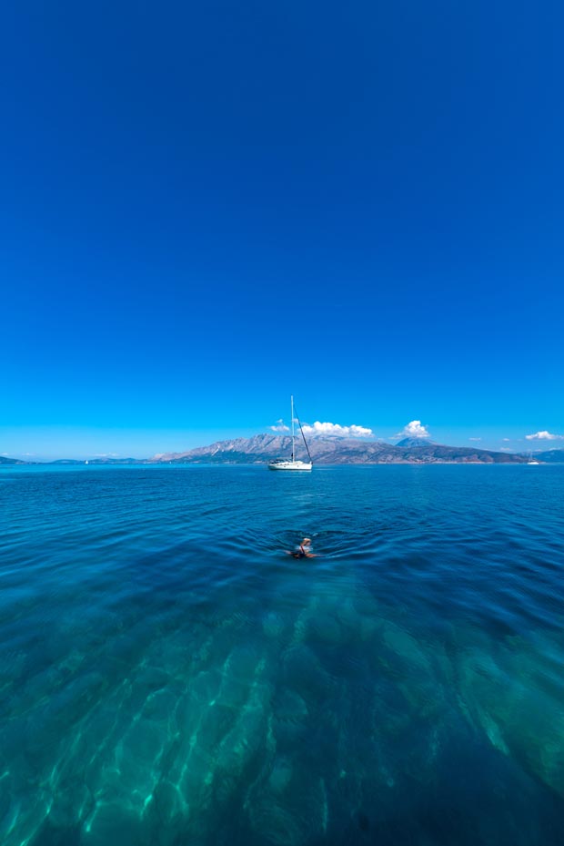 Snorkeling in the Ionian Sea