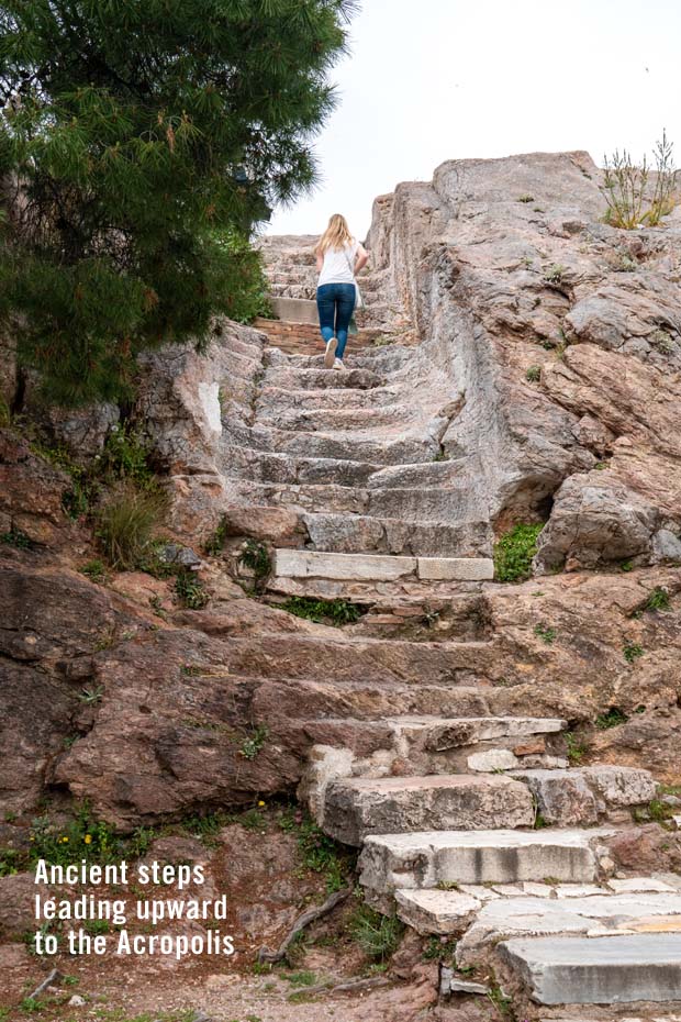 Acropolis steps