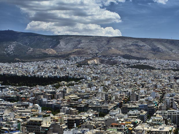 Athens Greece Mountain