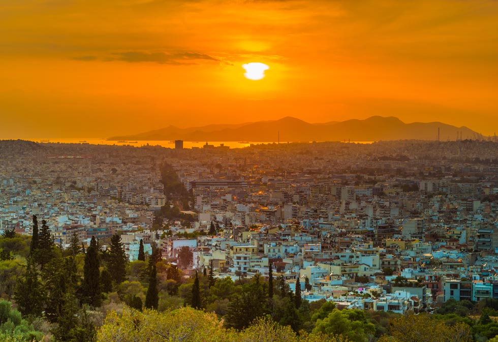 Athens Mountain Greece