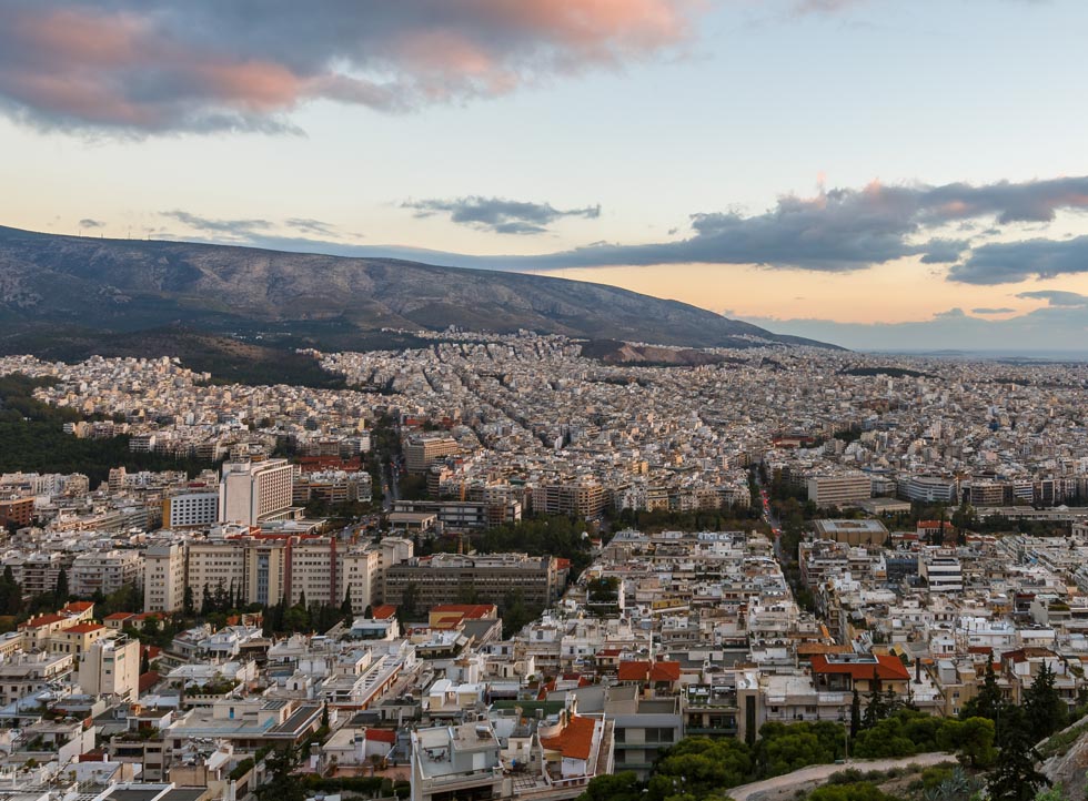 Lycabettus and Athens