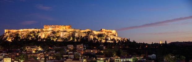 Athens Acropolis at sunset