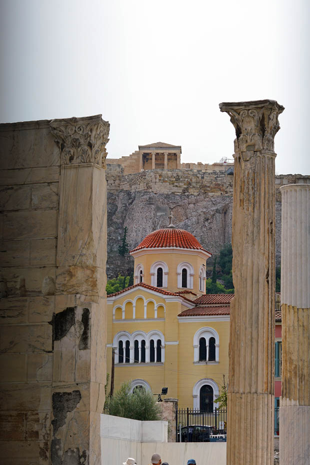 Ekklesia in Athens below the Acropolis