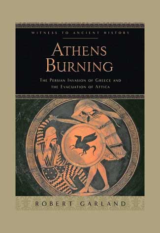 Athens Greece Burning