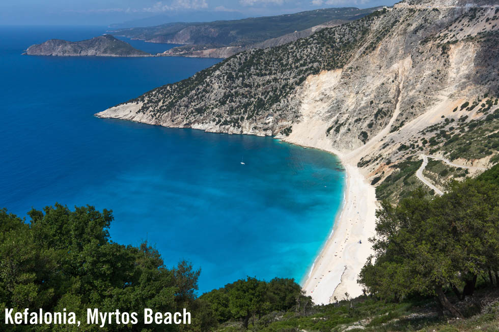 Myrtos Beach Kefalonia Island