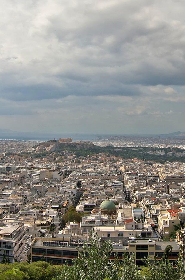 View of Acropolis from Ymittos