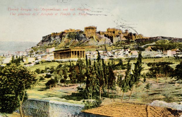 Axcropolis 1910 Postcard